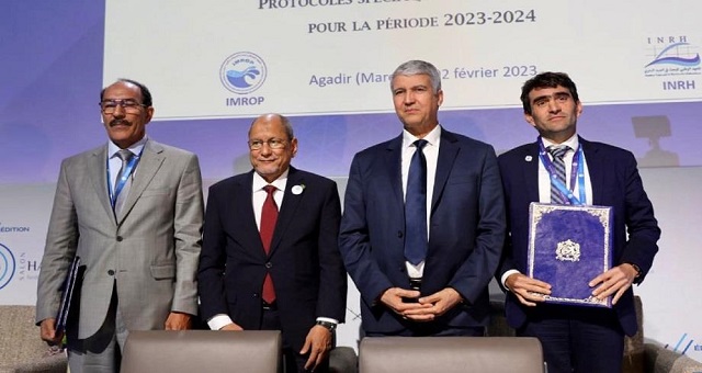 Recherche halieutique: Signature à Agadir d'un protocole spécifique de coopération entre le Maroc et la Mauritanie