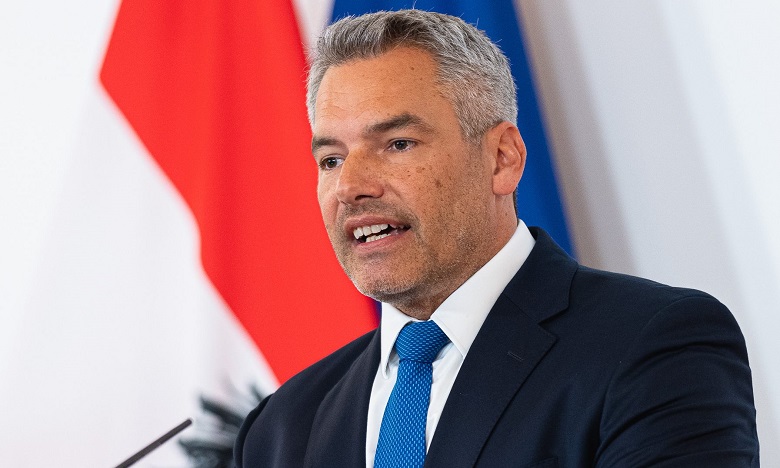 Le Chancelier fédéral d'Autriche arrive au Maroc dans le cadre d'une visite officielle