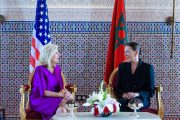 La Première Dame des Etats-Unis d’Amérique Jill Biden entame une visite au Maroc
