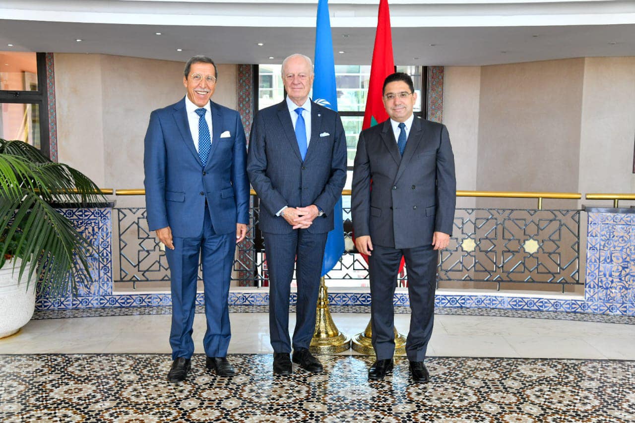 Nasser Bourita s’entretient avec l’Envoyé personnel du SG de l’ONU pour le Sahara marocain