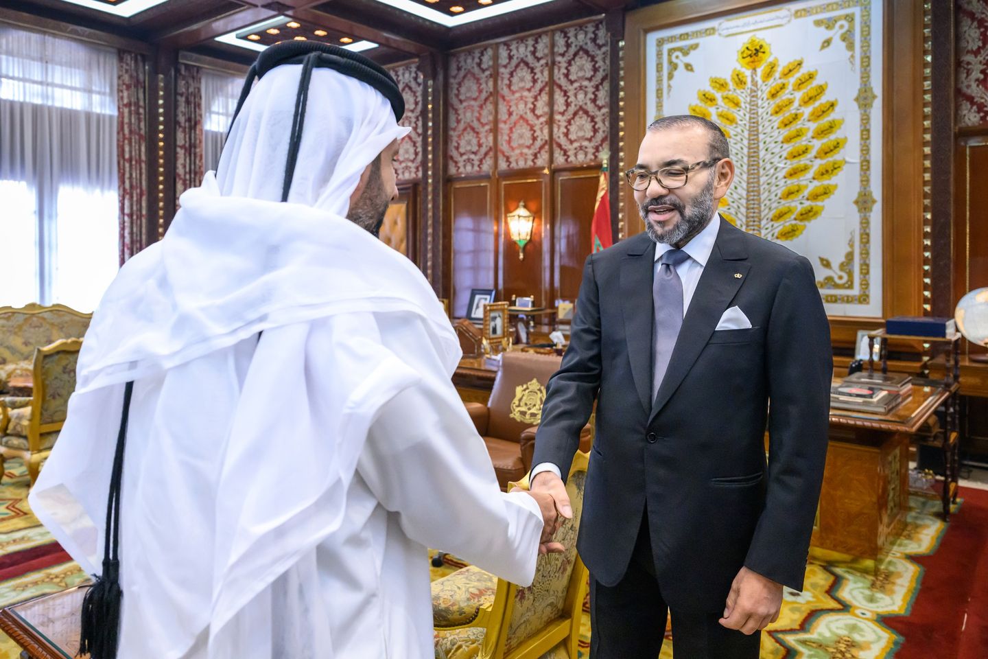 SM le Roi reçoit le Président de la Région Afrique et Asie à l’Autorité d’Investissement du Qatar, porteur d’un message verbal de l’Emir de l’Etat du Qatar au Souverain