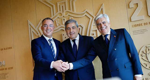 Les présidents des Fédérations de football du Maroc, du Portugal et de l’Espagne partagent leur vision de la Coupe du Monde de la FIFA 2030 et confirment leur intérêt pour leur candidature commune
