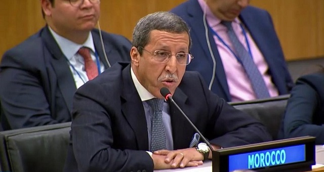 M. Hilale: Contrairement à l’Algérie, le Maroc est engagé pour le règlement définitif du différend régional autour du Sahara marocain