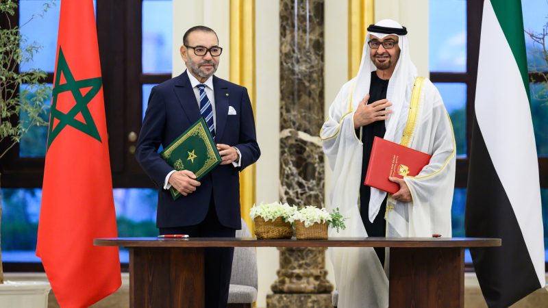 Communiqué conjoint adopté à l’issue des entretiens entre SM le Roi Mohammed VI et SA Cheikh Mohammed Ben Zayed Al-Nahyane