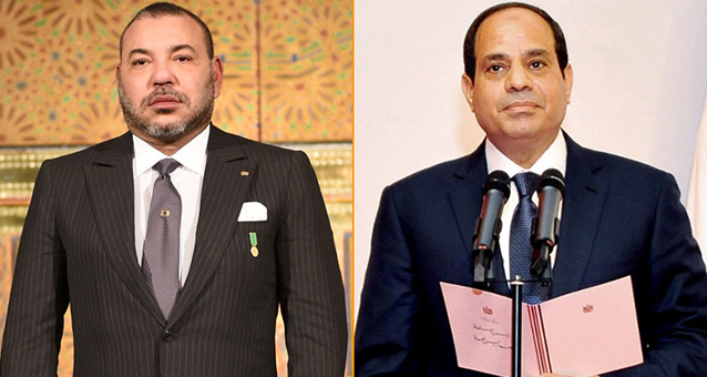 S.M. le Roi Mohammed VI félicite M. Abdel Fattah Al-Sissi à l’occasion de sa réélection président de la République arabe d’Egypte
