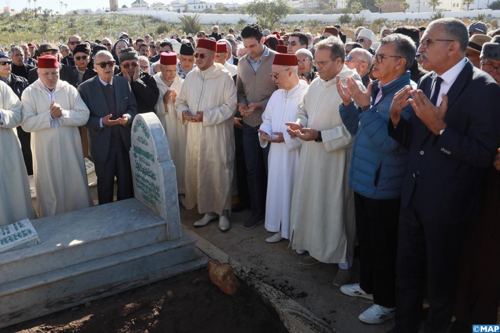 Funérailles à Rabat de feu Abbès Jirari, ancien Conseiller de SM le Roi