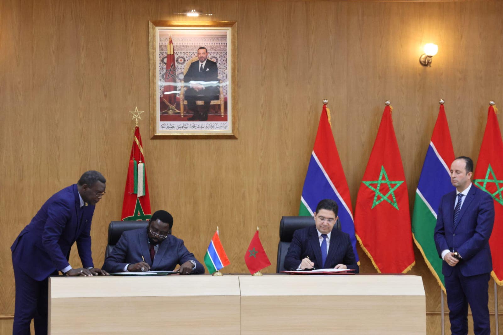 La Gambie salue l’Initiative de SM le Roi Mohammed VI pour favoriser l’accès des pays du Sahel à l’Océan Atlantique