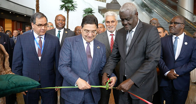Addis-Abeba: Inauguration au siège de l’UA d’une Fontaine offerte par le Royaume du Maroc à l’organisation panafricaine