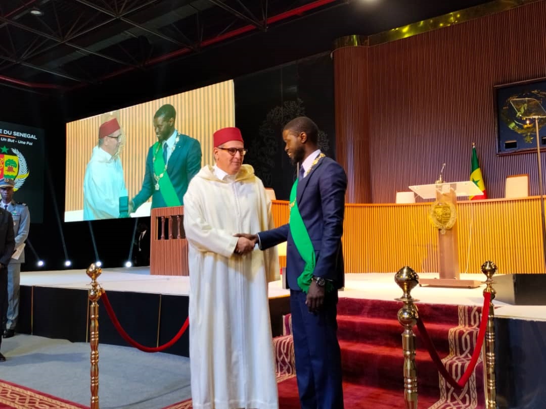 Le nouveau Président sénégalais reçoit la délégation marocaine, conduite par le Chef du gouvernement, qui représente SM le Roi à la cérémonie de son investiture